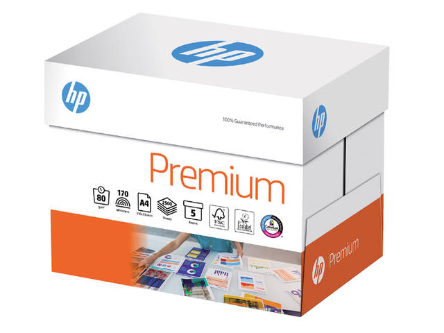 Kopieerpapier HP Premium A4 80gr wit