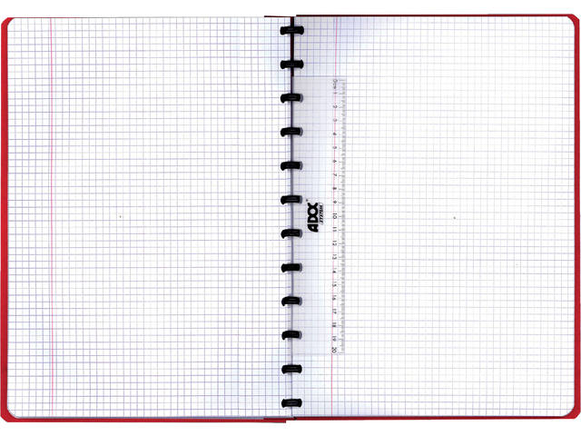 Schrift Adoc Classic A4 ruit 5x5mm 144pag 90gr ass