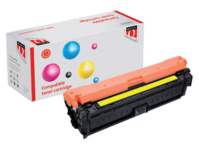 Tonercartridge Quantore HP CE342A 651A geel