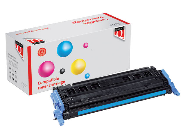 Tonercartridge Quantore HP Q6001A 124A blauw