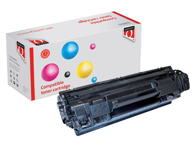 Tonercartridge Quantore HP CE278A 78A zwart