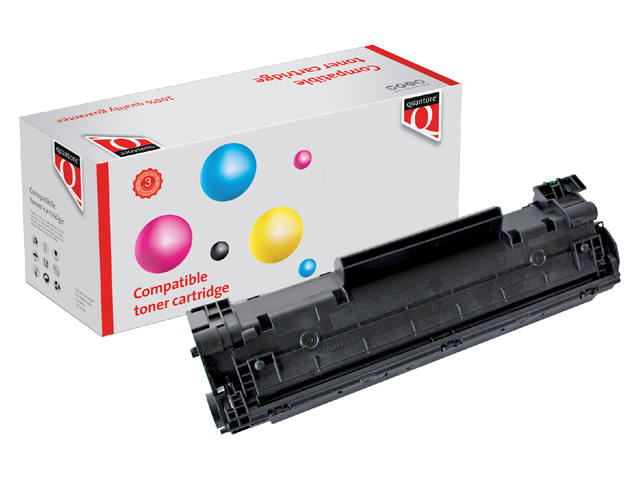 Tonercartridge Quantore HP CB436A 36A zwart