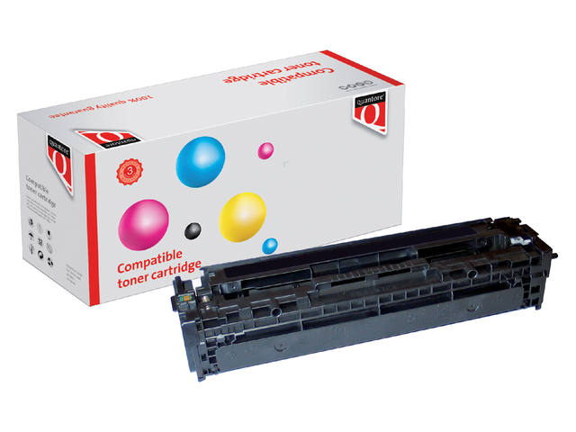 Tonercartridge Quantore HP CB540A 125A zwart
