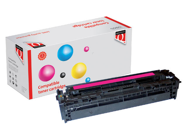 Tonercartridge Quantore HP CB543A 125A rood