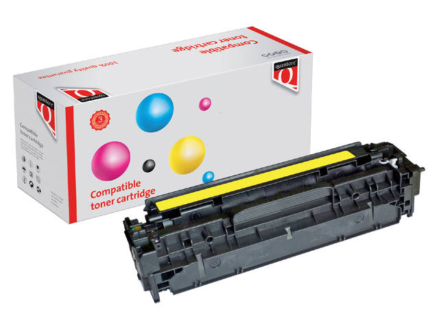 Tonercartridge Quantore HP CC532A 304A  geel