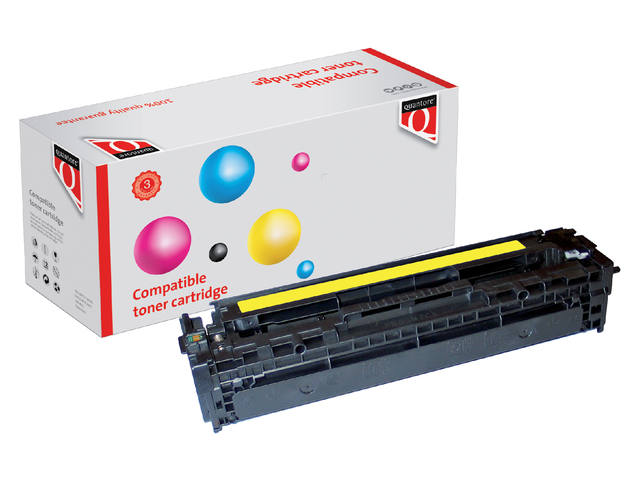 Tonercartridge Quantore HP CE322A 128A geel