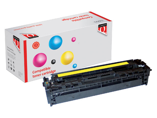 Tonercartridge Quantore HP CF212A 131A geel