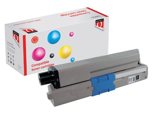 Toner Quantore  Oki 44973536 zwart