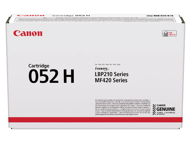 Tonercartridge Canon 052H zwart