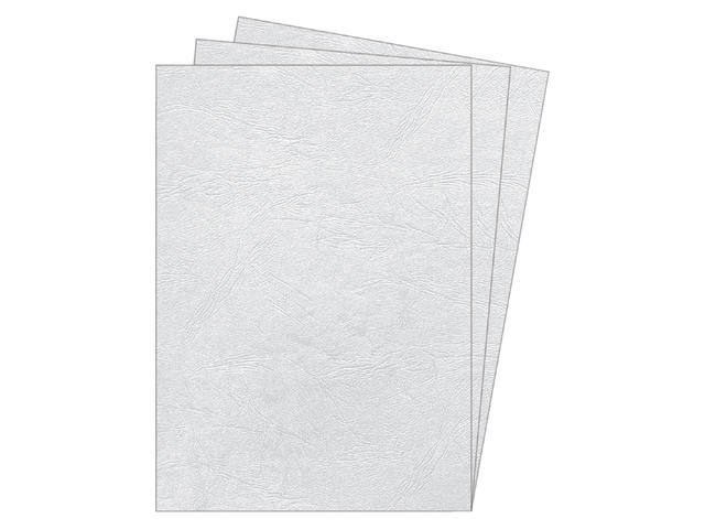 Voorblad Fellowes A4 lederlook wit