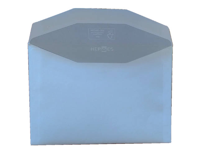 Envelop Hermes bank C6 114x162 500st wit