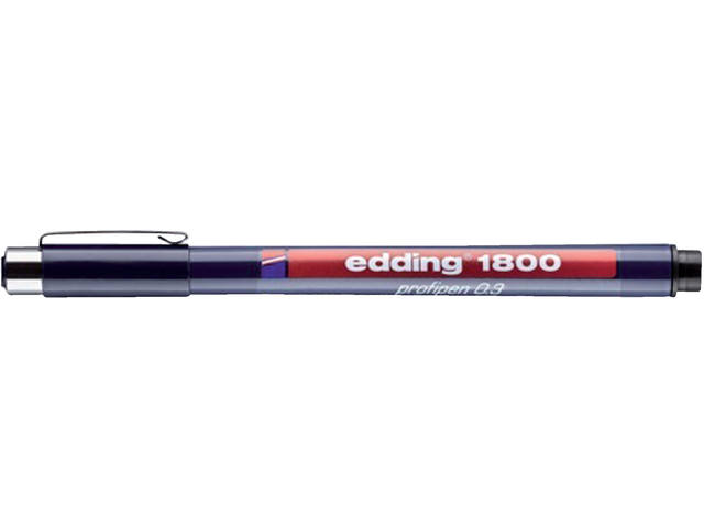 Fineliner edding 1800 0.35mm zwart