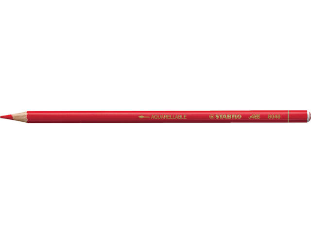 Kleurpotlood STABILO All 8040 rood