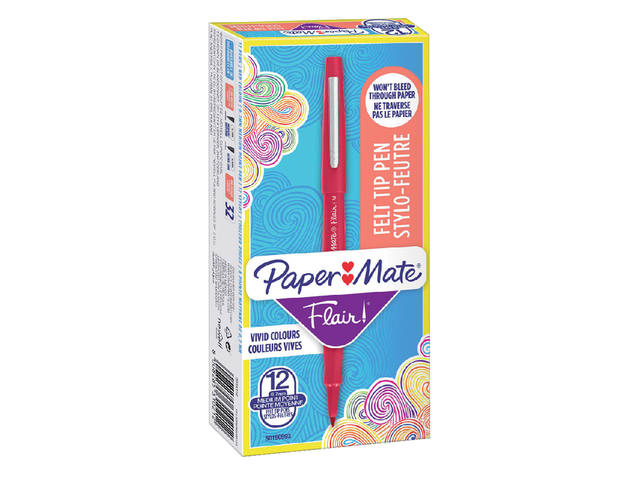 Fineliner Papermate Flair Original M rood