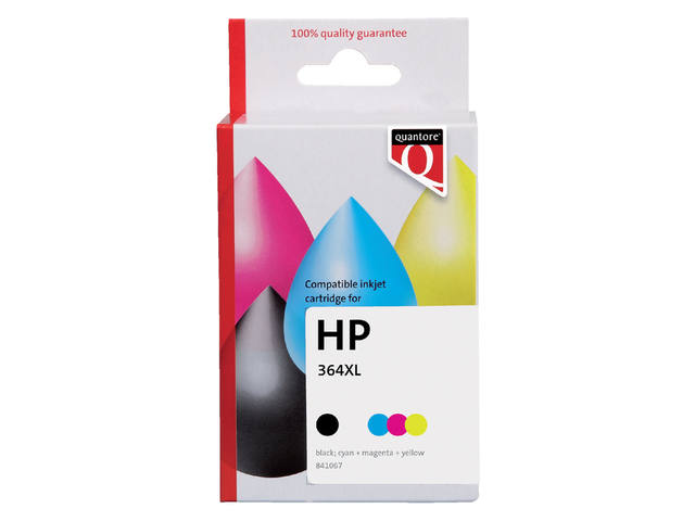 Inktcartridge Quantore Hp 364XL N9j74cn hc zw 3 kl