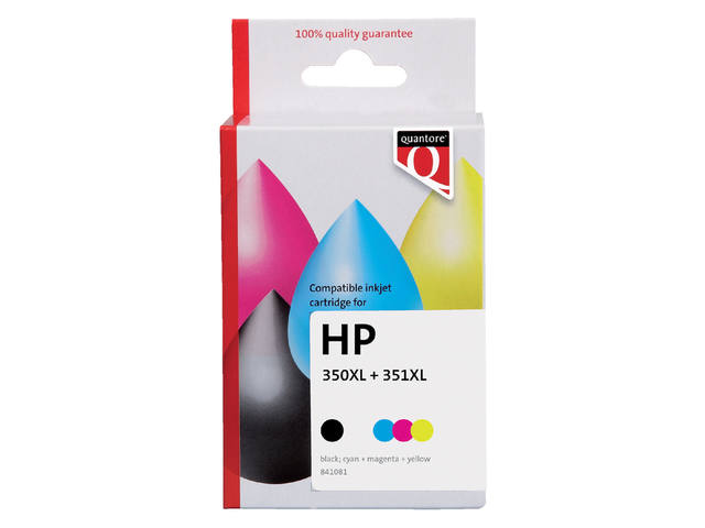 Inktcartridge Quantore Hp 350XL 351XL Cb336 Cb338