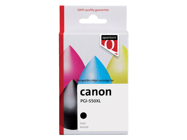Inktcartridge Quantore Canon Pgi-550XL zwart