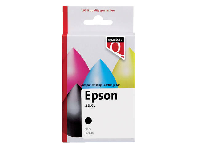 Inktcartridge Quantore Epson 29XL T299140 zwart