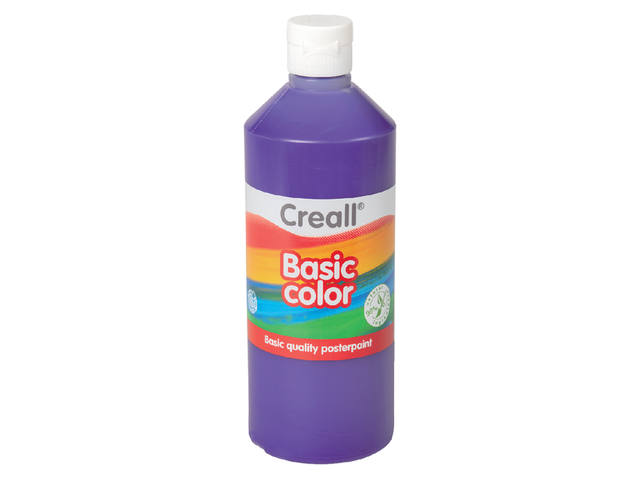 Plakkaatverf Creall basic paars 500ml