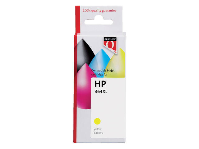 Inktcartridge Quantore Hp 364XL Cb325ee hc geel