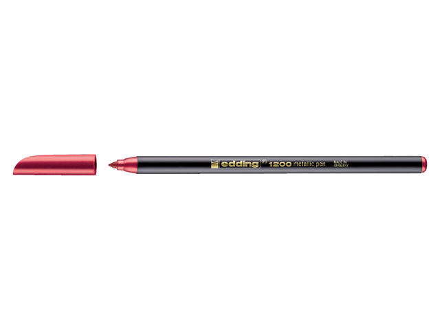 Fineliner edding 1200 F metallic rood