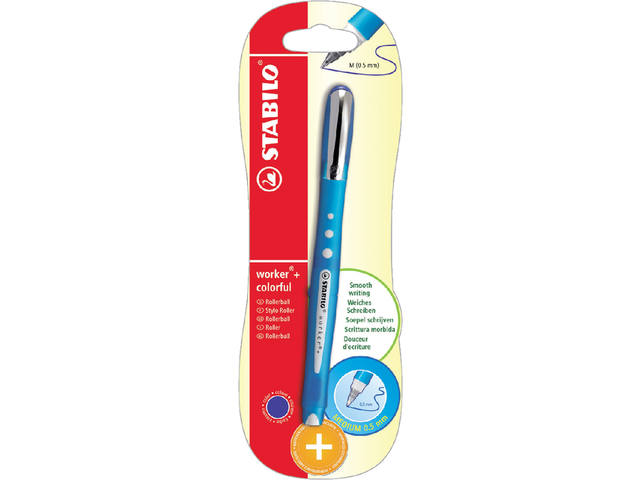 Rollerpen STABILO worker color 2019/41 M blist bl