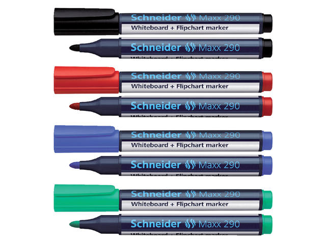 Whiteboardmarker Schneider Maxx 290 2-3mm zw