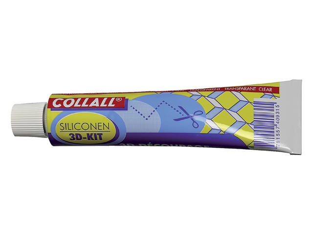 Siliconenlijm Collall 3d-kit 80ml