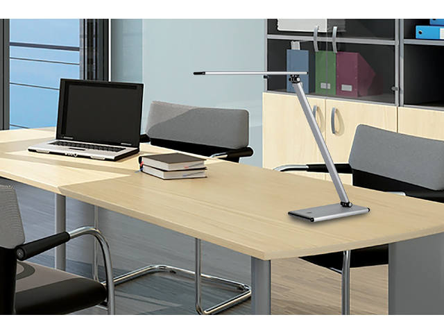 Bureaulamp Unilux Terra led grijs