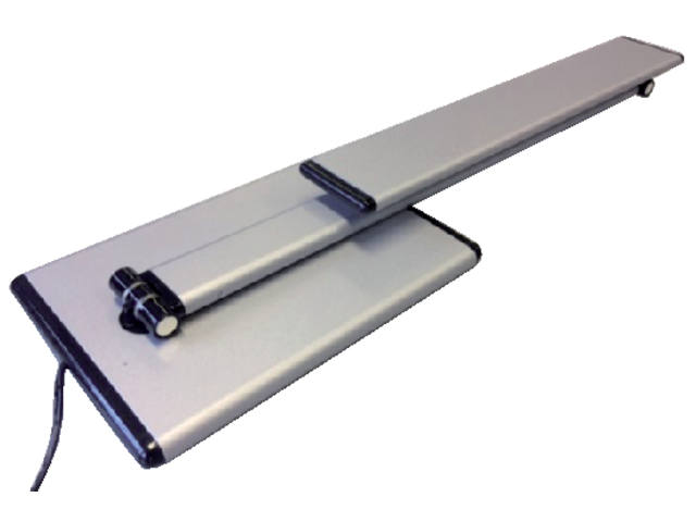 Bureaulamp Unilux Terra led grijs