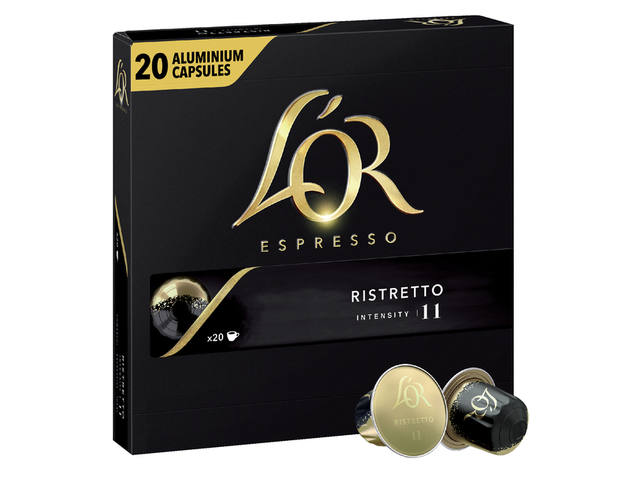 Koffiecups L Or espresso Ristretto 20st