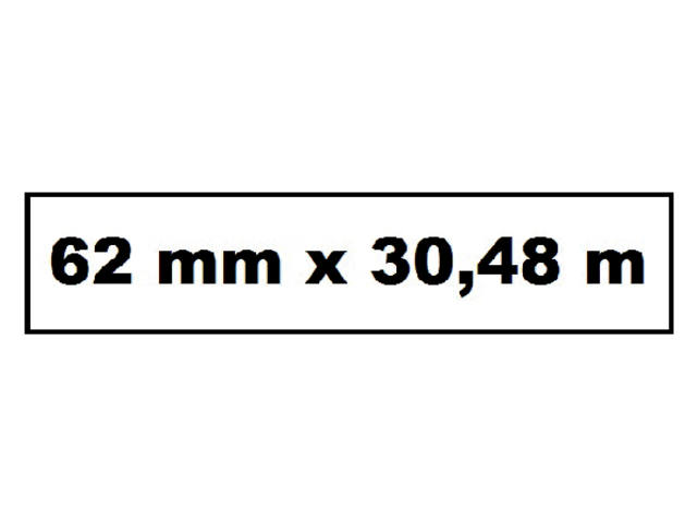 Label Etiket Quantore Dk-22205 62mmx30.48m wt