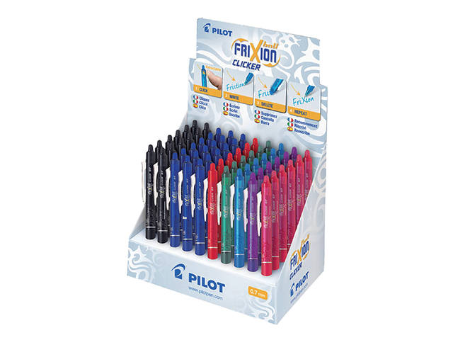 Rollerpen PILOT friXion clicker M assorti