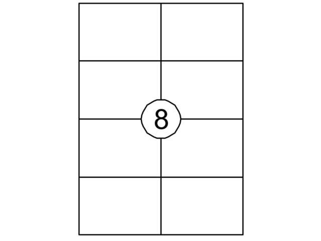 Etiket Quantore 105x74mm 800st