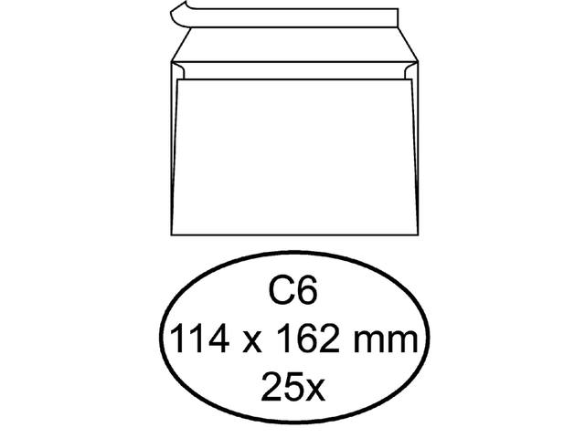 Envelop Quantore bank C6 114x162 80gr zk wt