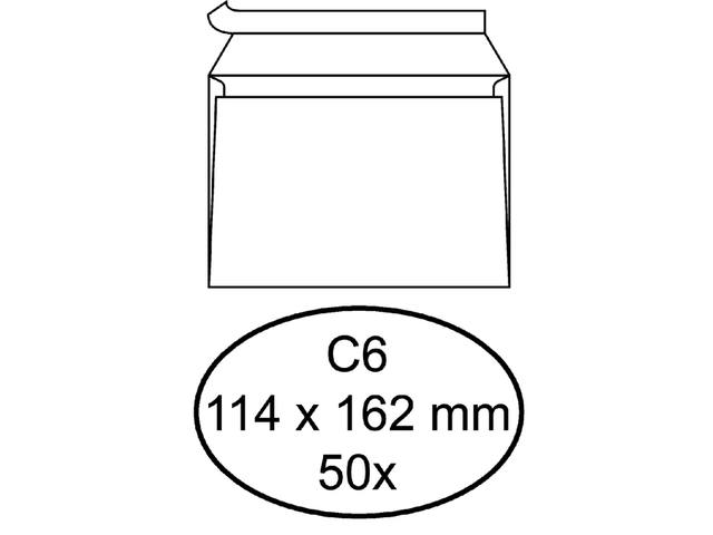 Envelop Quantore bank C6 114x162 80gr zk wt