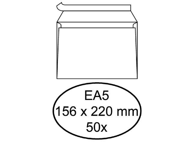 Envelop Hermes bank EA5 156x220 zk 50st wit