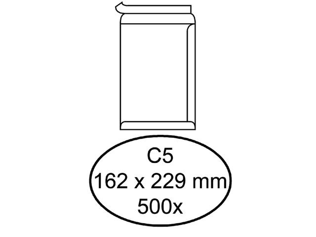 Envelop Quantore akte C5 162x229 zk 100gr wt