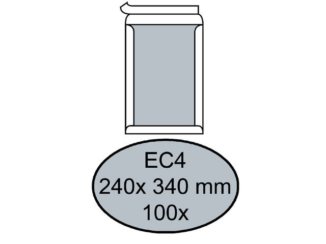Envelop Quantore bordrug ec4 240x340 zk 120gr wt