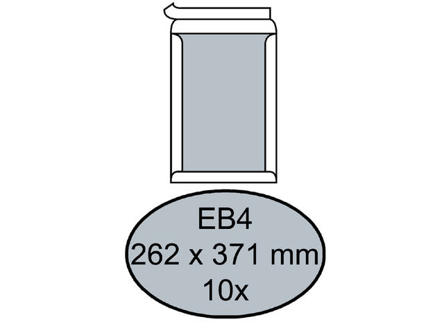 Envelop Quantore bordrug EB4 262x371 120gr zk wt