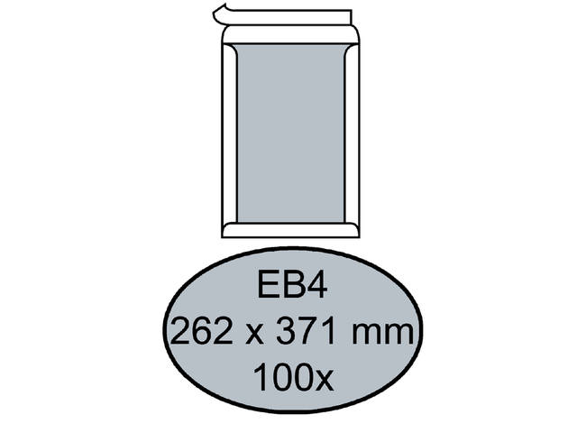 Envelop Quantore bordrug EB4 262x371 zk 120gr wt