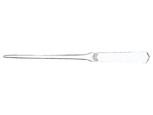 Briefopener MAULslim RVS heft smal lemmet 24cm NI