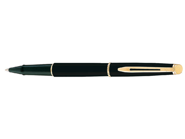 Rollerpen Waterman Hemisp GT F mat zwart