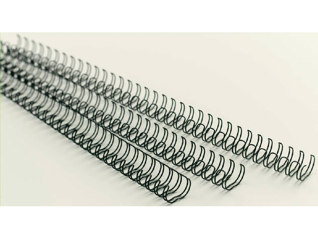 Draadrug GBC 6mm 34rings A4 zilver