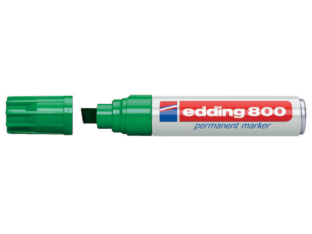 Viltstift edding 800 schuin 4-12mm groen