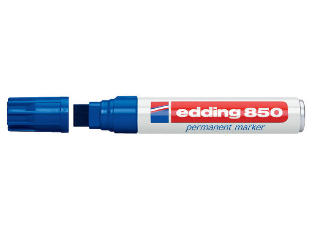 Viltstift edding 850 blok 5-18mm blauw