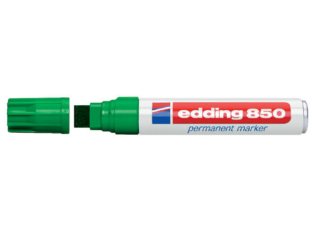 Viltstift edding 850 blok 5-18mm groen
