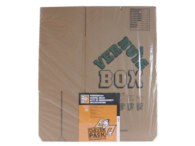Verhuisdoos CleverPack bedrukt 480x320x360 5st