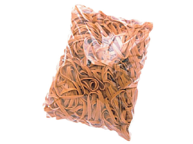 Elastiek Standard 18 80x1.5mm 10kg 33300st bruin