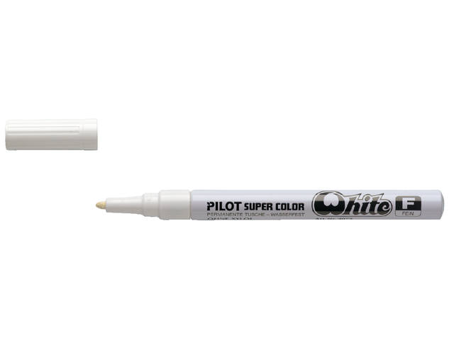 Viltstift PILOT Super SC-W F wit